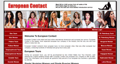 Desktop Screenshot of eurocontact.net